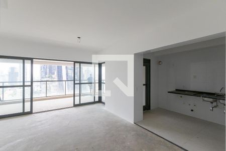 Sala de apartamento à venda com 3 quartos, 134m² em Chácara Santo Antônio (zona Sul), São Paulo