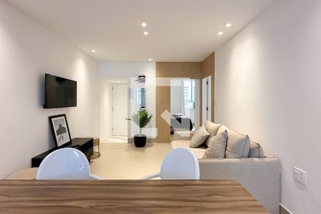 Sala de apartamento à venda com 2 quartos, 78m² em Leblon, Rio de Janeiro