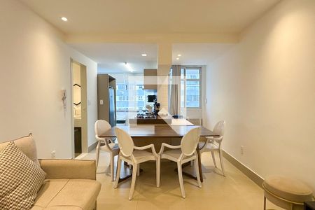 Sala de apartamento à venda com 2 quartos, 78m² em Leblon, Rio de Janeiro