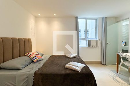 Suíte 01 de apartamento à venda com 2 quartos, 78m² em Leblon, Rio de Janeiro