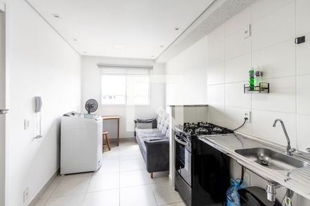 Sala de apartamento à venda com 1 quarto, 27m² em Barra Funda, São Paulo