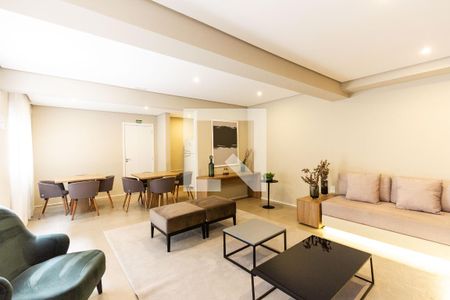 Apartamento à venda com 27m², 1 quarto e sem vaga Apartamento à venda com 27m², 1 quarto e sem vagaSalão de Festas