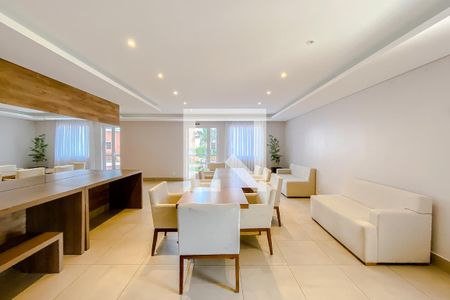 Apartamento à venda com 64m², 2 quartos e 1 vagaÁrea comum - Salão de festas