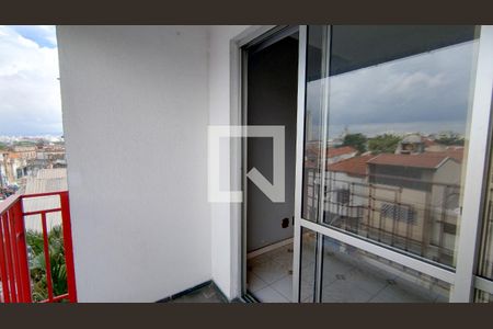 Varanda da Sala de apartamento para alugar com 2 quartos, 48m² em Belenzinho, São Paulo