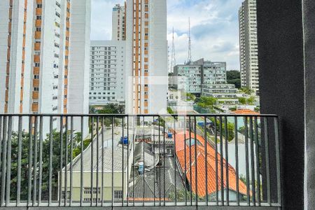 Studio à venda com 27m², 1 quarto e sem vagaVaranda