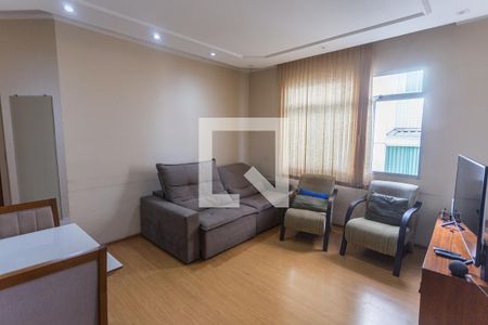 Sala de apartamento à venda com 2 quartos, 64m² em União, Belo Horizonte