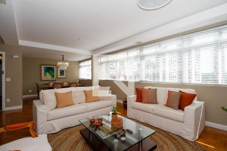 Sala  de apartamento para alugar com 3 quartos, 150m² em Jardim Europa, São Paulo