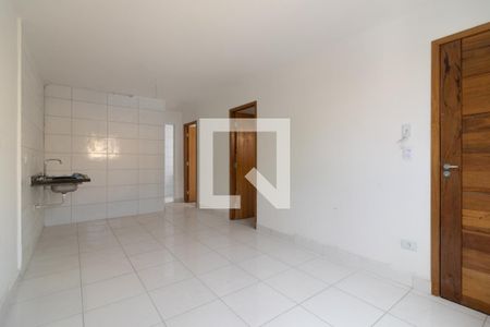 Sala/Cozinha de apartamento à venda com 2 quartos, 39m² em Vila Guilhermina, São Paulo