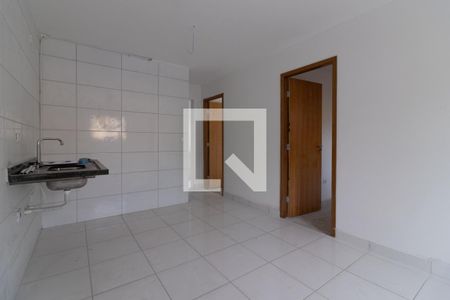 Sala/Cozinha de apartamento à venda com 2 quartos, 39m² em Vila Guilhermina, São Paulo