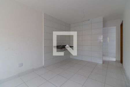 Sala/Cozinha de apartamento à venda com 2 quartos, 39m² em Vila Guilhermina, São Paulo