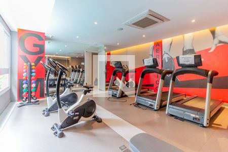 Studio à venda com 46m², 1 quarto e 1 vagaAcademia