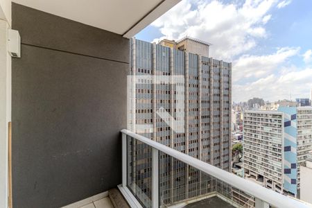 Varanda de kitnet/studio à venda com 1 quarto, 46m² em Centro, São Paulo