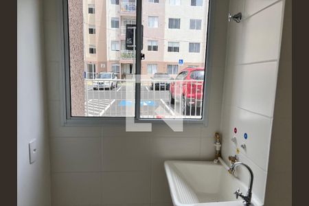 Vista - Área de Serviço de apartamento à venda com 2 quartos, 43m² em Curicica, Rio de Janeiro