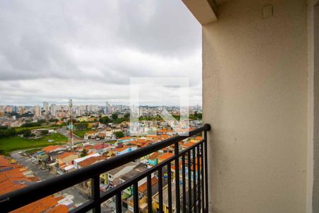 Varanda da sala de apartamento à venda com 2 quartos, 51m² em Jardim Jamaica, Santo André