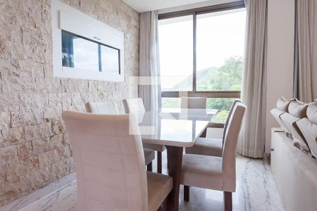 Sala de Jantar de apartamento para alugar com 3 quartos, 217m² em Vale dos Cristais, Nova Lima