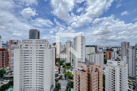 Vista da Varanda de kitnet/studio à venda com 1 quarto, 27m² em Vila Mariana, São Paulo
