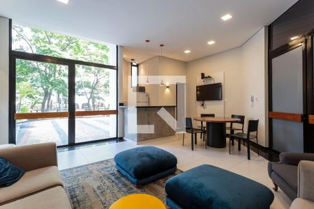 Apartamento para alugar com 74m², 1 quarto e 1 vagaÁrea comum - Salão de festas