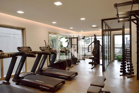 Studio para alugar com 29m², 1 quarto e sem vagaAcademia