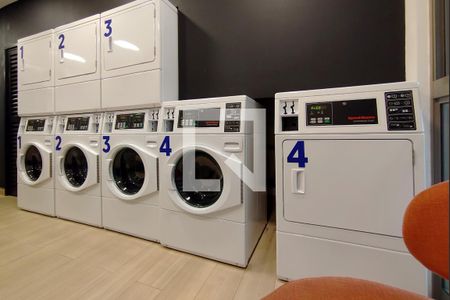 Studio para alugar com 29m², 1 quarto e sem vaga Studio para alugar com 29m², 1 quarto e sem vagaLavanderia