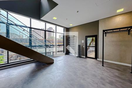Studio para alugar com 27m², 1 quarto e sem vagaÁrea comum - Academia