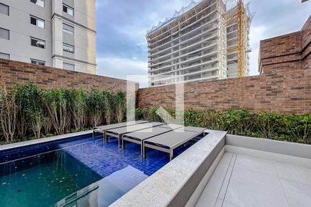 Área comum - Piscina de kitnet/studio para alugar com 1 quarto, 27m² em Vila Mariana, São Paulo