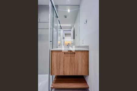 Studio para alugar com 27m², 1 quarto e sem vagaBanheiro