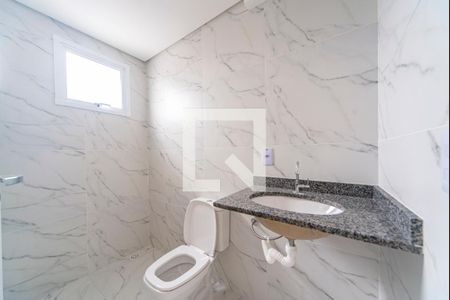 Banheiro  de apartamento para alugar com 2 quartos, 56m² em Parque das Nações, Santo André