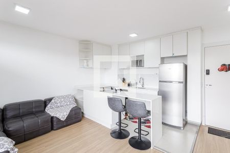 Sala/Cozinha de apartamento para alugar com 1 quarto, 40m² em Moema, São Paulo
