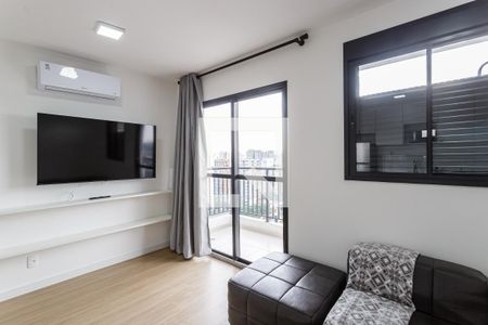 Sala/Cozinha de apartamento para alugar com 1 quarto, 40m² em Moema, São Paulo