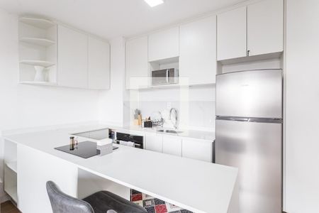 Sala/Cozinha de apartamento para alugar com 1 quarto, 40m² em Moema, São Paulo