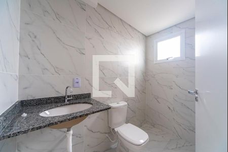 Banheiro de apartamento para alugar com 2 quartos, 56m² em Parque das Nações, Santo André