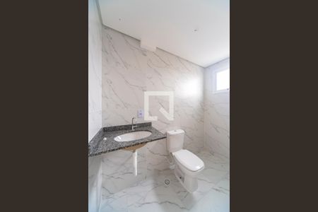 Banheiro de apartamento para alugar com 2 quartos, 56m² em Parque das Nações, Santo André