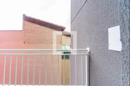 Varanda da Sala de apartamento para alugar com 2 quartos, 56m² em Parque das Nações, Santo André