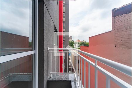 Varanda da Sala de apartamento para alugar com 2 quartos, 56m² em Parque das Nações, Santo André