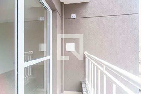 Varanda da Sala de apartamento para alugar com 2 quartos, 56m² em Parque das Nações, Santo André