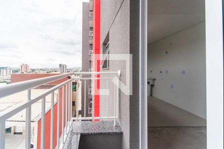 Varanda da Sala de apartamento para alugar com 2 quartos, 53m² em Parque das Nações, Santo André