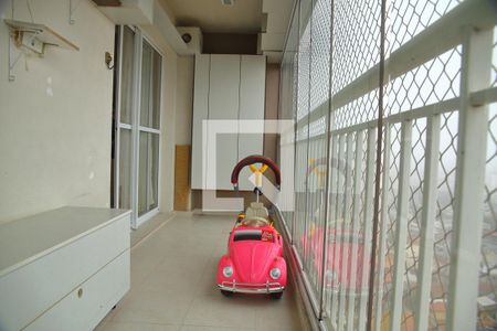 Varanda da Sala de apartamento à venda com 2 quartos, 80m² em Centro, São Bernardo do Campo