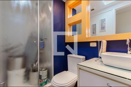 Apartamento à venda com 64m², 2 quartos e 2 vagasBanheiro Social