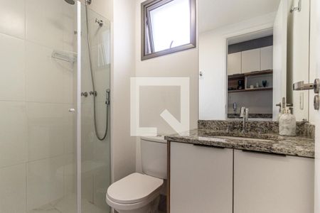 Studio para alugar com 28m², 1 quarto e sem vagaBanheiro