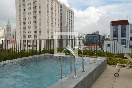 Studio à venda com 31m², 1 quarto e sem vagaPiscina