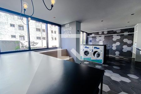 Área comum de kitnet/studio para alugar com 1 quarto, 16m² em Vila Mariana, São Paulo