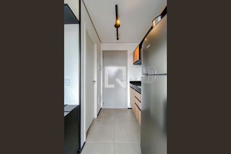 Cozinha de kitnet/studio para alugar com 1 quarto, 16m² em Vila Mariana, São Paulo