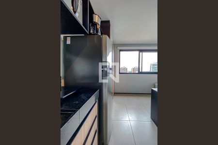 Cozinha de kitnet/studio para alugar com 1 quarto, 16m² em Vila Mariana, São Paulo