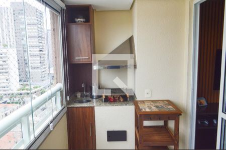 Sacada de apartamento à venda com 3 quartos, 89m² em Tatuapé, São Paulo