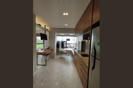 Apartamento à venda com 25m², 1 quarto e sem vagaCozinha Americana