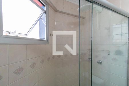 Banheiro da suíte de apartamento para alugar com 1 quarto, 55m² em Botafogo, Campinas