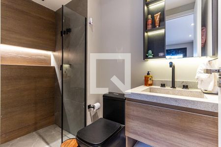 Studio à venda com 44m², 1 quarto e sem vaga Studio à venda com 44m², 1 quarto e sem vagaBanheiro