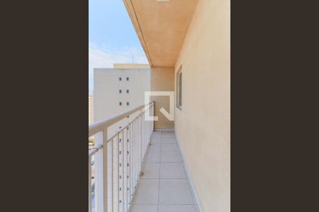 Varanda da Sala de apartamento para alugar com 1 quarto, 38m² em Vila das Belezas, São Paulo