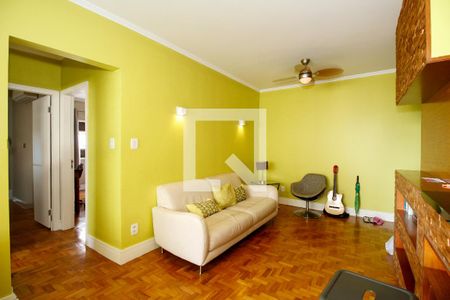 Sala de Estar e Jantar de apartamento para alugar com 2 quartos, 79m² em Consolação, São Paulo