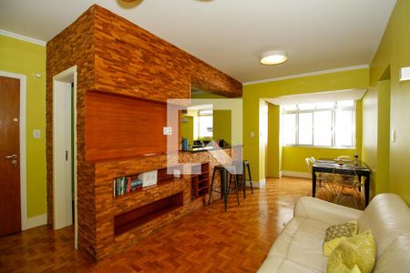Sala de Estar e Jantar de apartamento para alugar com 2 quartos, 79m² em Consolação, São Paulo